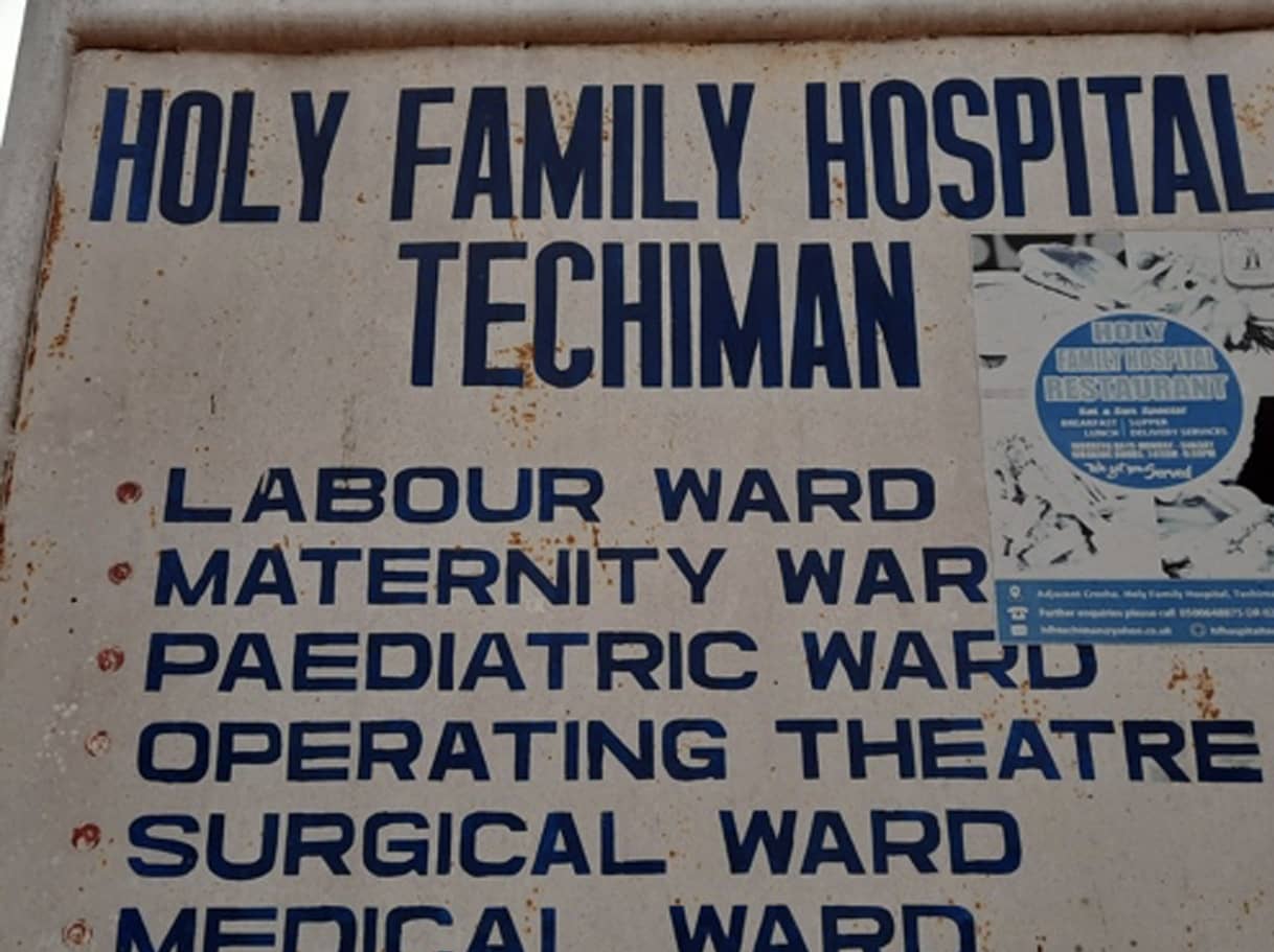 Das Holy Family Hospital in Techiman