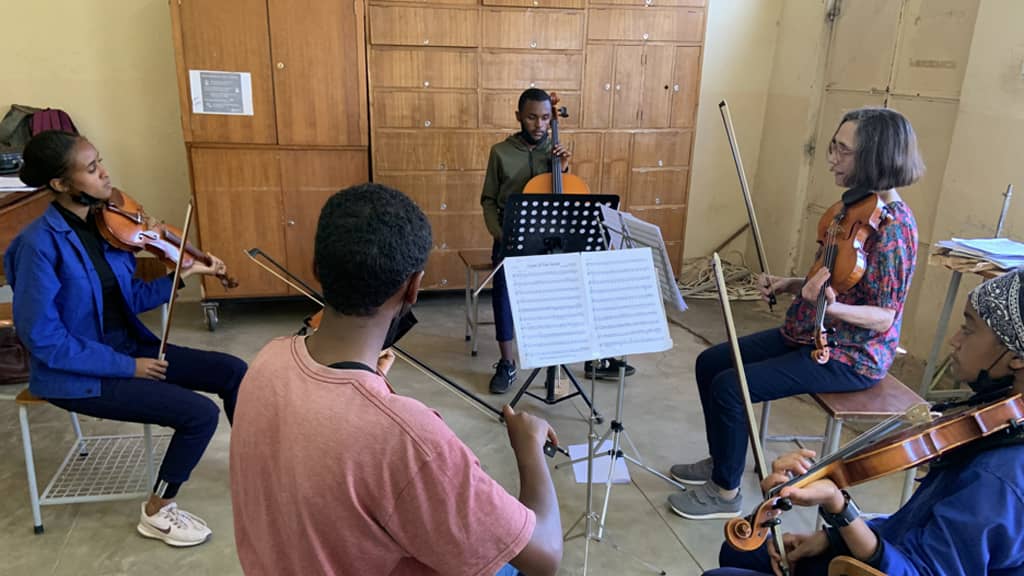 Bericht über den Einsatz an der Asmara Music School 31.03. – 14.04.2023